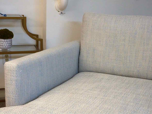 Huntington House Double Arm Chaise in Baby Blue
