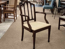 Grand Rapids Mahogany Wheatsheaf Back Arm Chair