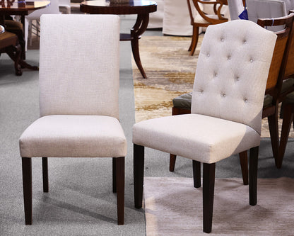 Set of 8 Bassett Parson Dining Chairs