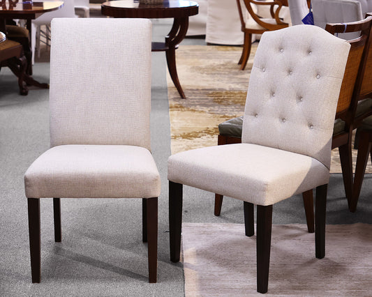 Set of 8 Bassett Parson Dining Chairs