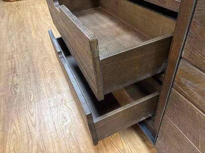 Arhaus 'Baumann' Wall Unit w/ Sliding Barn Doors