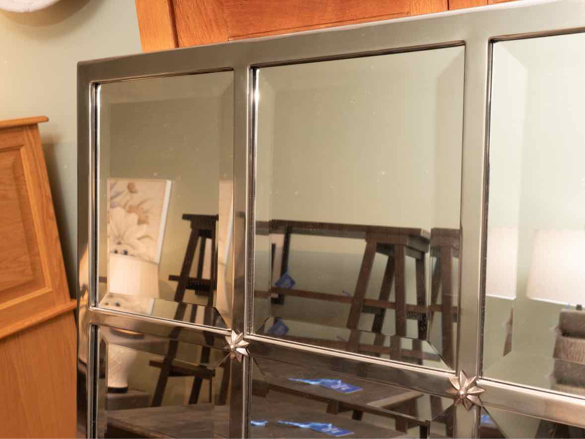 Pottery Barn Rectangle Beveled Mirror