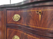 Henkel Harris Banded Mahogany  Server