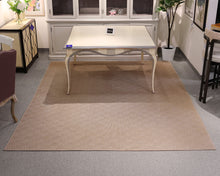 8 x 10 Area Rug in Taupe & Brown Geometric Pattern
