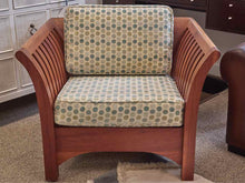 Cherry Shaker Style Slat Sided Arm Chair