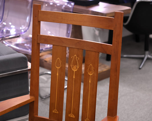 Pair of Stickely Harvey Ellis Arm Chairs