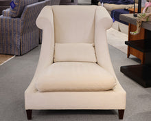 Baker Rolled Arm Wing Chair