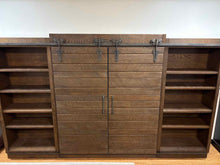 Arhaus 'Baumann' Wall Unit w/ Sliding Barn Doors