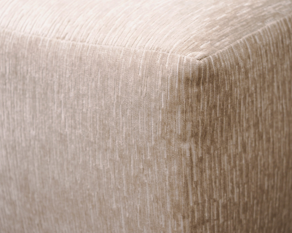 Banquette Style Sectional in Custom Upholstery