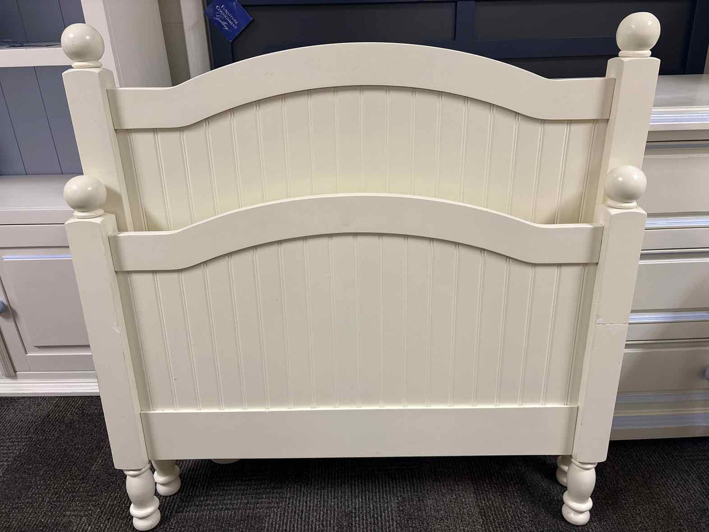 Pottery Barn Kids 'Catalina' Twin Bed in Simply White
