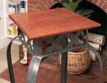 West Barnstable Maple Top Plant Stand  Accent Table