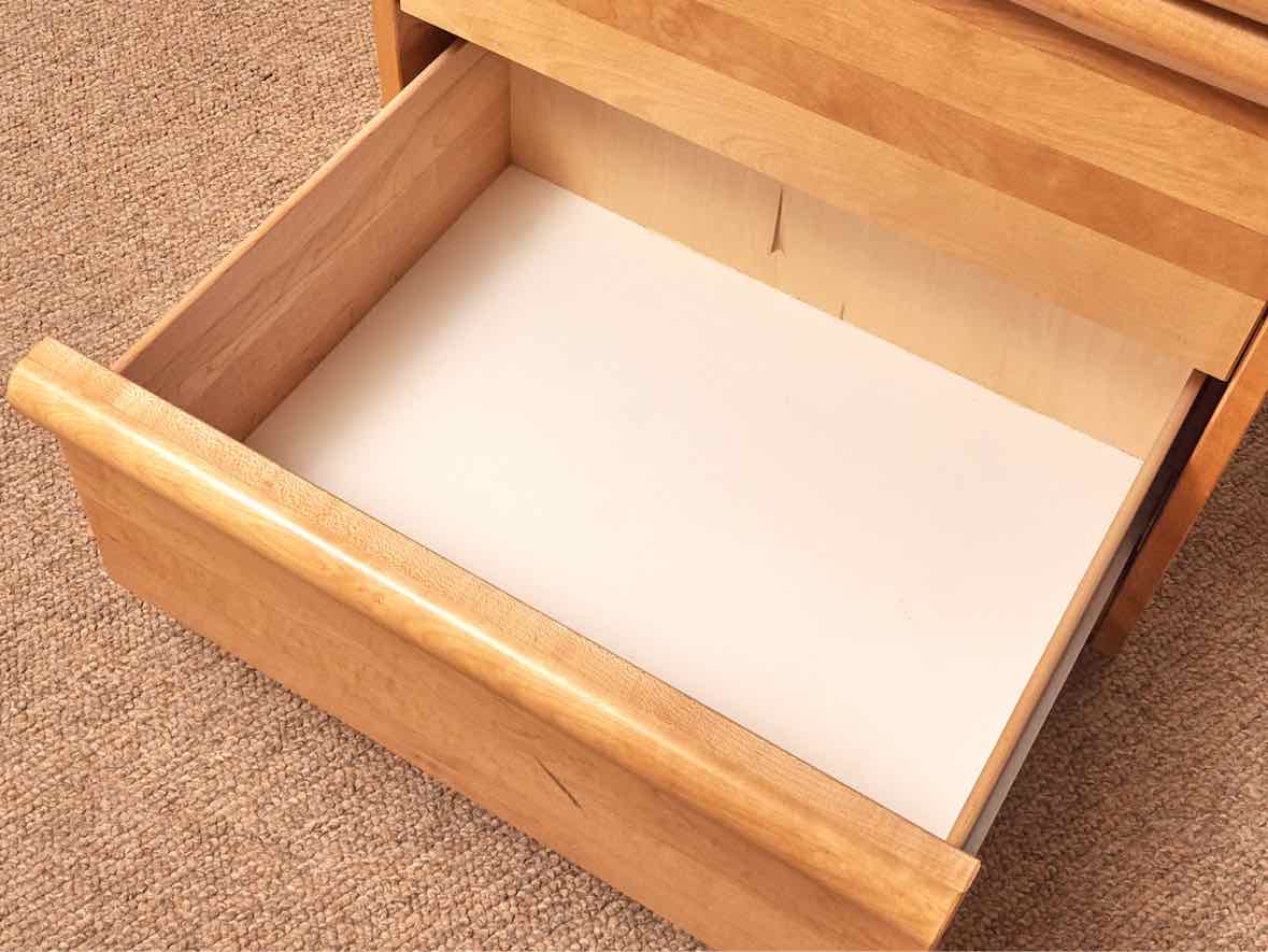 Morigeau Lepine Maple 2 Drawer  Nightstand