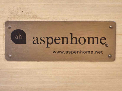 Aspen Home Seven Drawer Black Dresser & Mirror