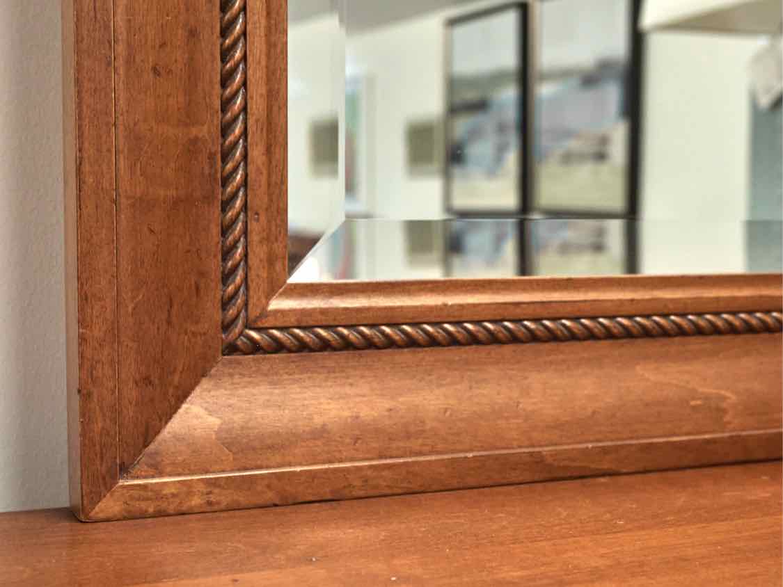 Ethan Allen'Country Crossing' Maple 6 Drawer & 1 Door Dresser