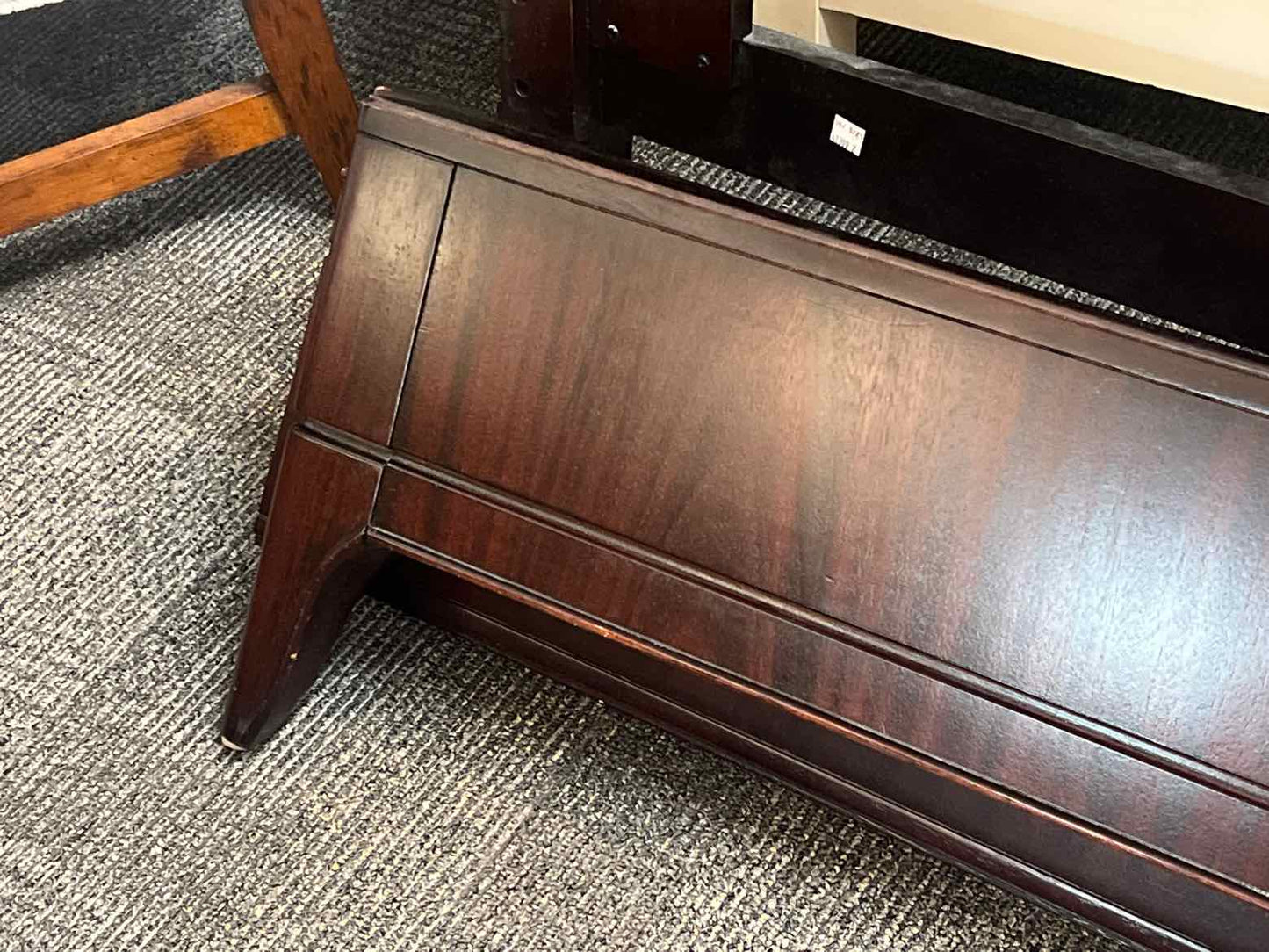 Ethan Allen Espresso King Bed