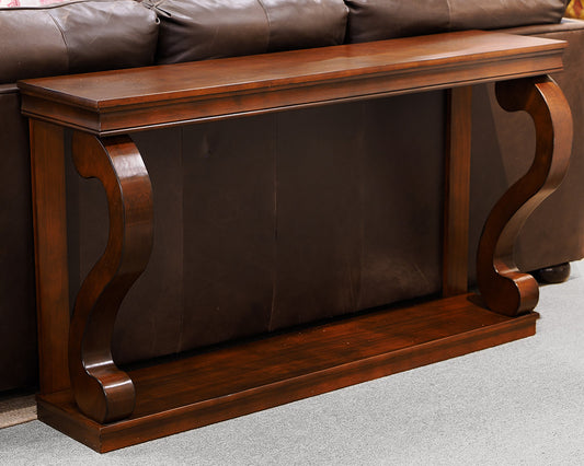 Ballard Design Scrolled Base Accent Console Table