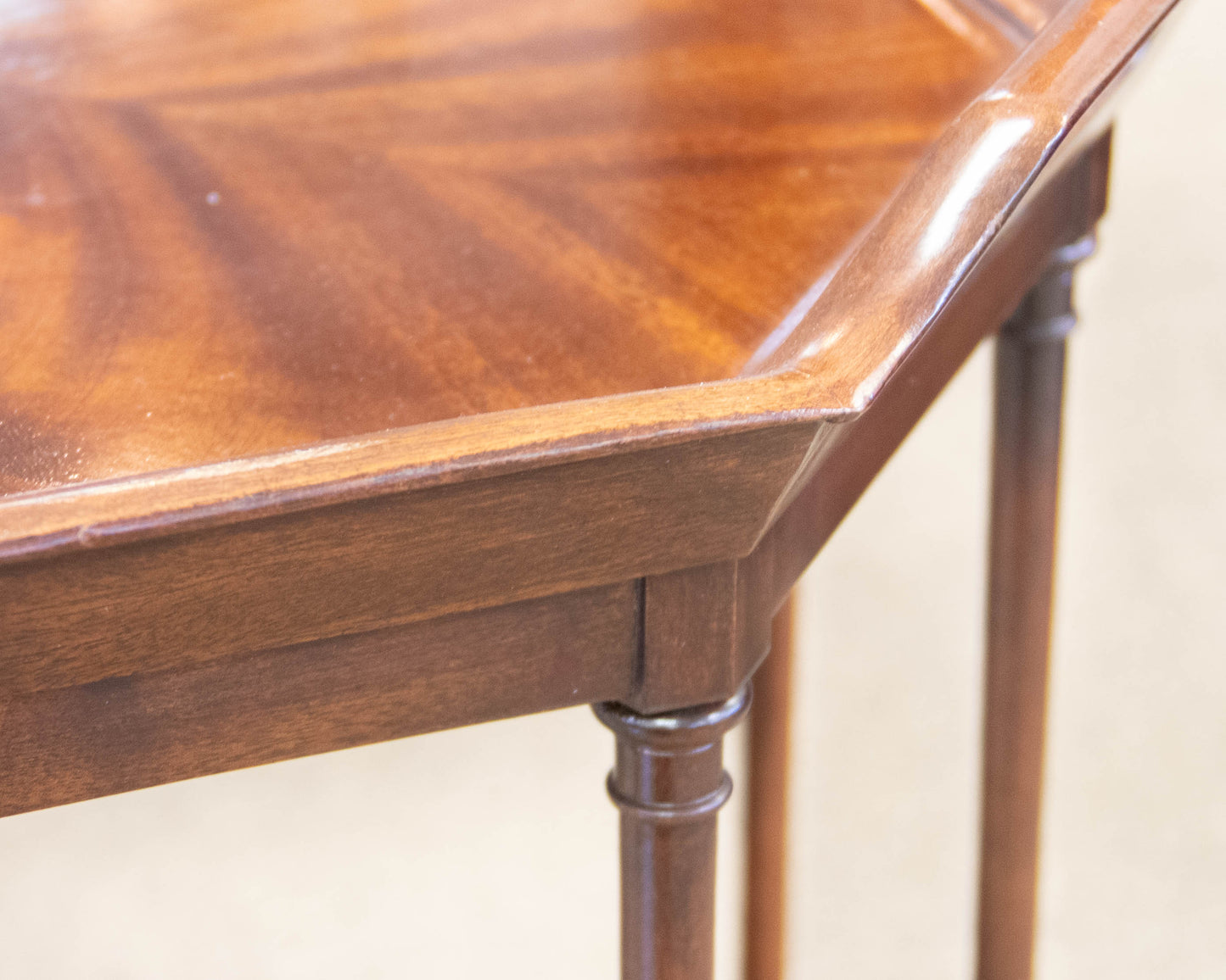 Councill Craftsman Inlaid Mahogany Cocktail Table