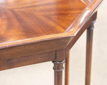 Councill Craftsman Inlaid Mahogany Cocktail Table