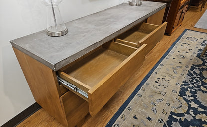 Broyhill Contemporary Sideboard with Stone Top