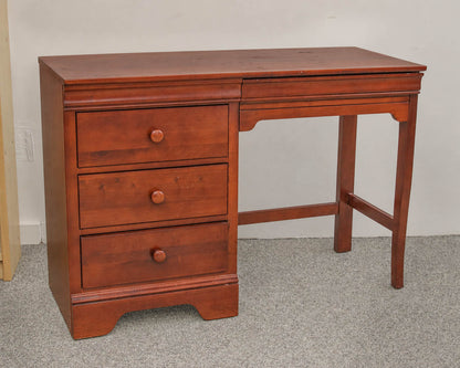 Stanley Young America Cherry Finish 3 Drawer Desk