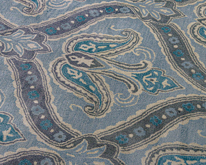 Modern Loom Melange Wool Rug