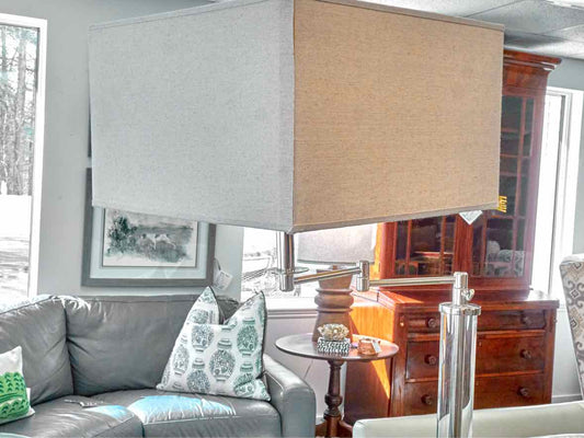 Restoration Hardware Column Floor Lamp