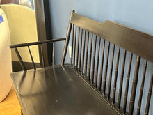 Antique Black Bench