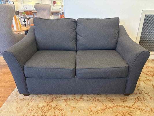 Peak Living 'Deanna' Charcoal Loveseat