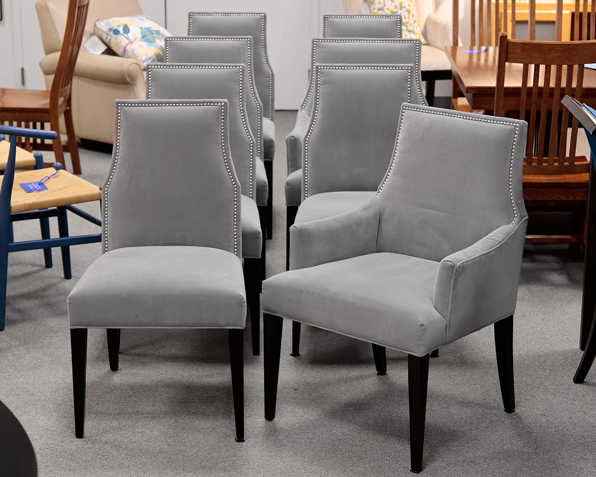 Ballard Design Set of 8 Dining Chairs