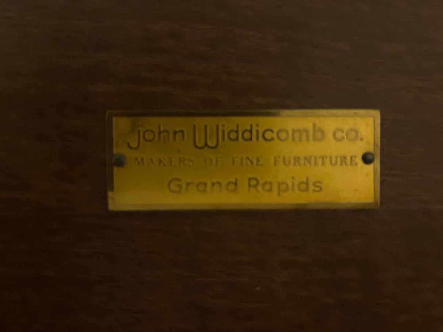 John Widdicomb Inlaid Extension Dining Table