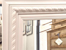 Maine Cottage Beveled Mirror in White Frame