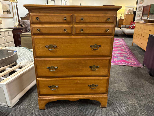 Cushman Colonial Four Drawer Maple Chest