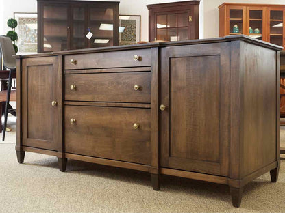 Gat Creek "Monaco" Credenza Cabinet in Classic Bean Finish