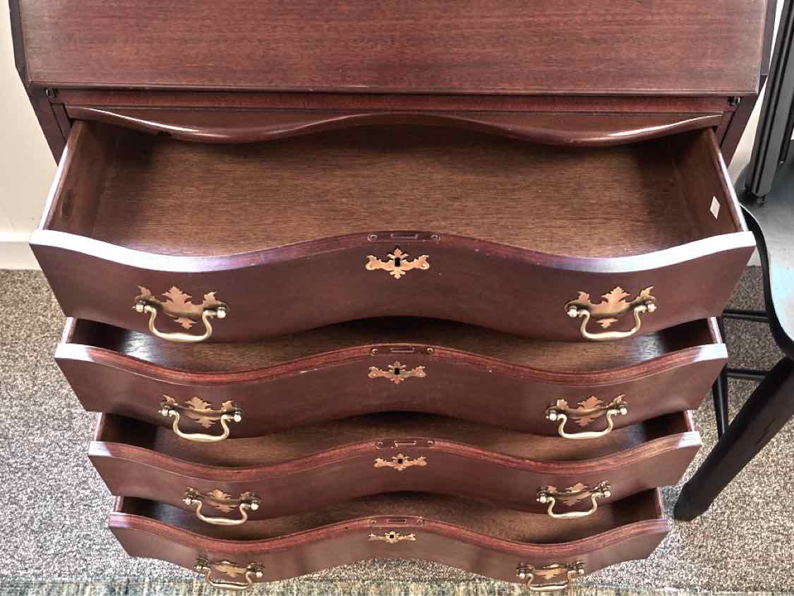 Jasper Cabinet Mahogany Drop Front  Secretary Desk