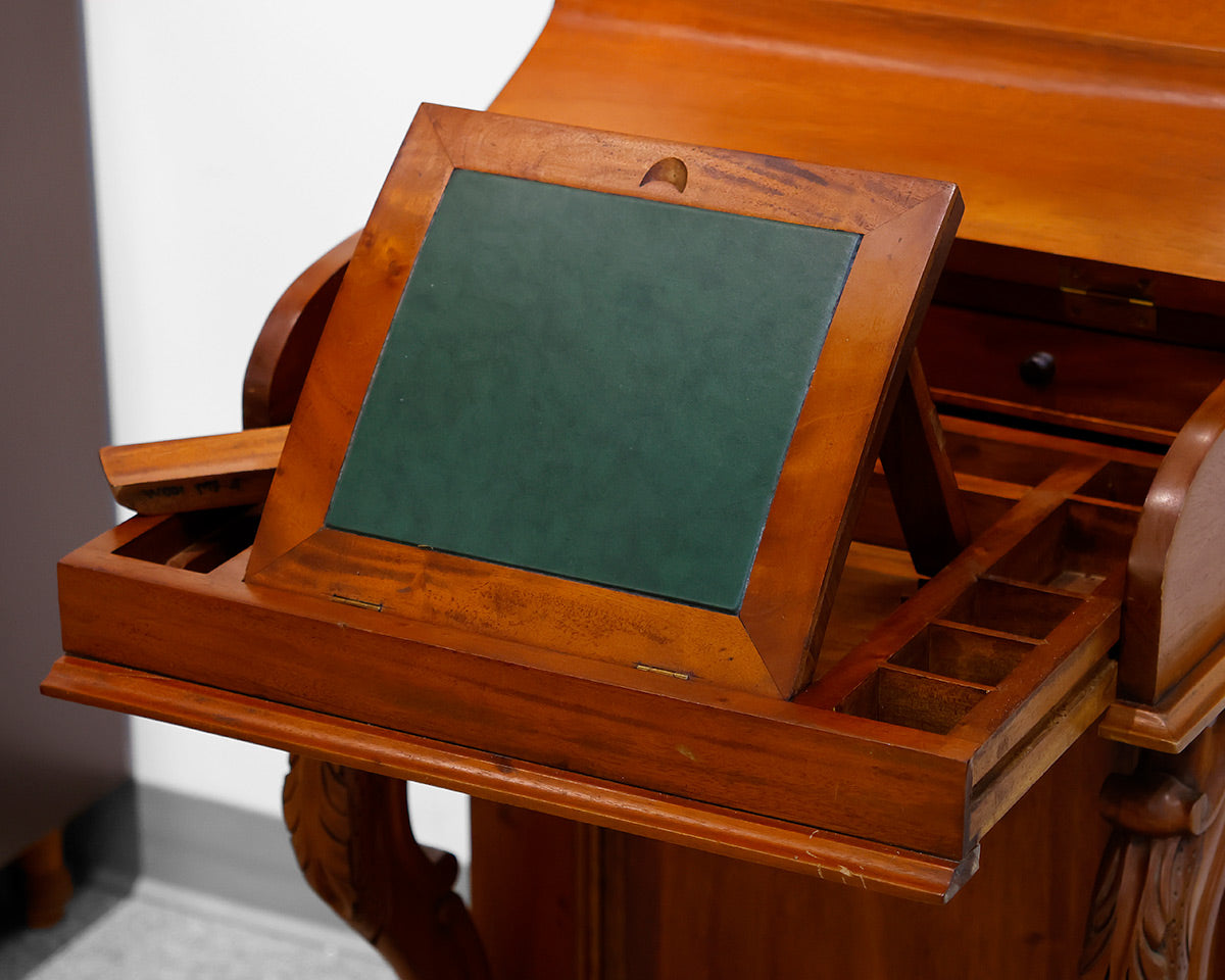 Antique Davenport Captain's Desk