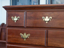 Jamestown Sterling Cherry 5 Drawer Chest on Chest