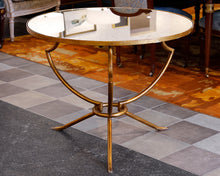 Gold 'Swan' Accent Table