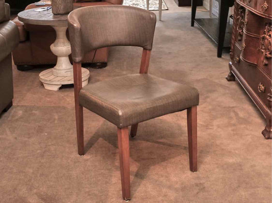 Set of 4 Walnut Mid Century Modern Dining Chairs