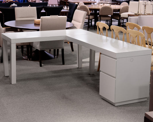 West Elm Parsons L-Shapped Desk