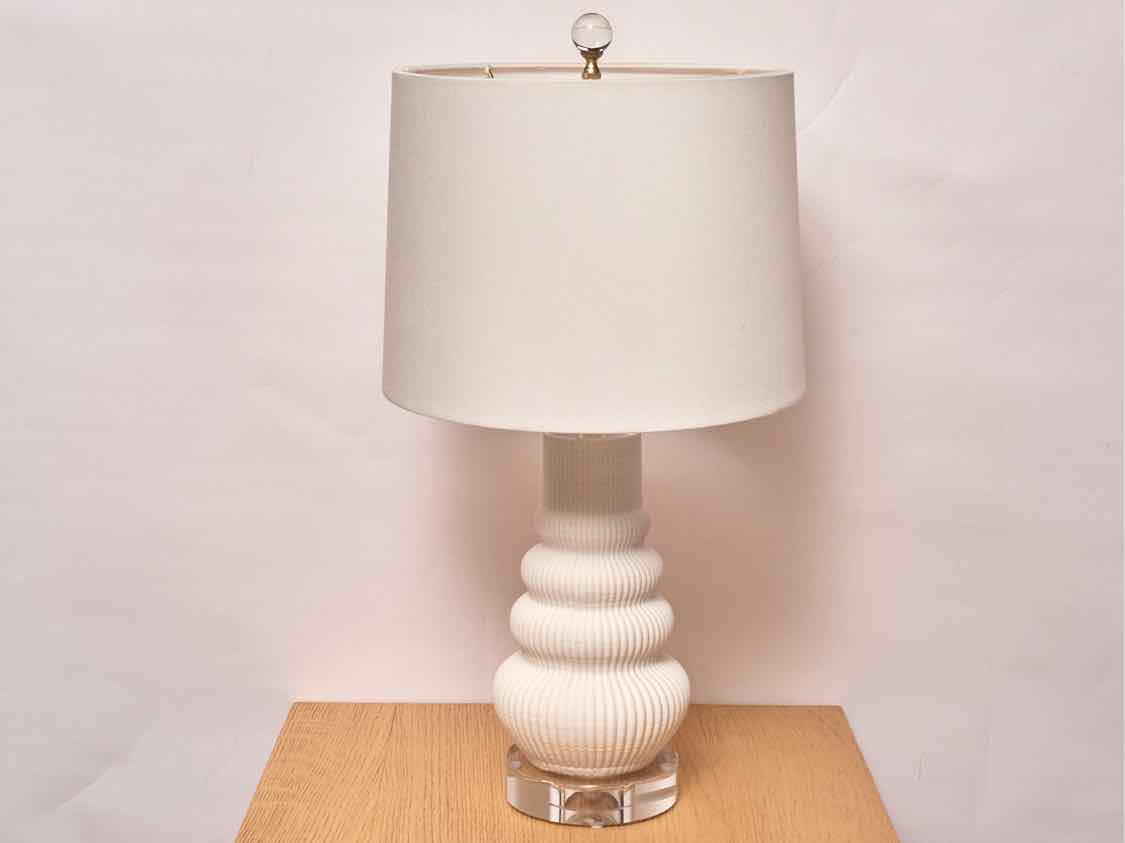 White Gourd Porcelain Table Lamp