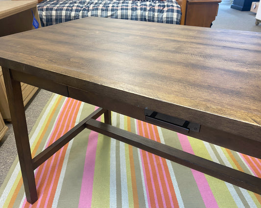 Pottery Barn Mateo Rustic Desk with Drawer in "Salvaged Natural"