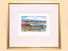 "Low Country IV" Signed Numbered Double Matted Print in Gold Frame