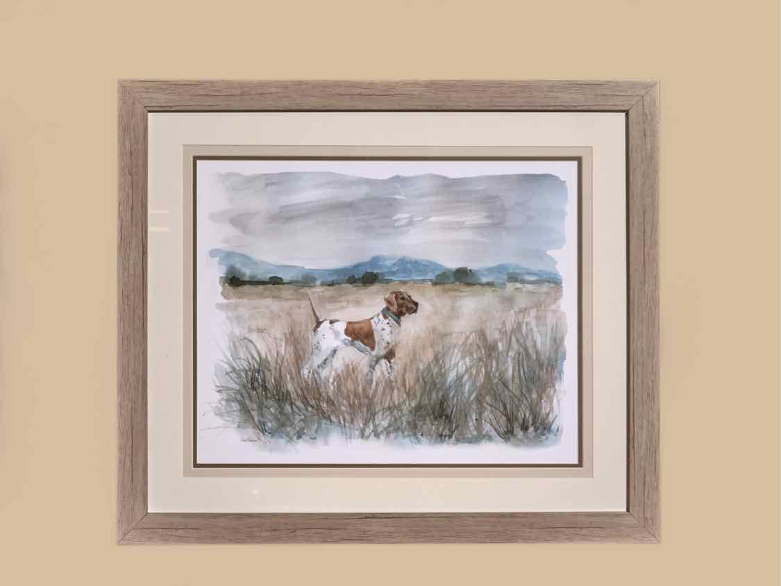 'Lookout On Point' Framed Print 1/2