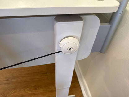 Moll 'Champion' Adjustable Height Desk With Flex Deck Extension