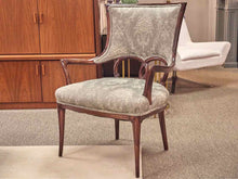 Pair of Wooden Frame Arm Chairs