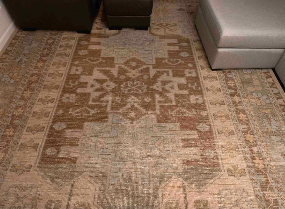 Pottery Barn'Kaleen' Wool Aztec Pattern  Area Rug