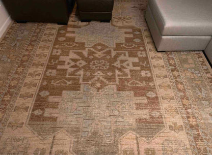 Pottery Barn'Kaleen' Wool Aztec Pattern  Area Rug