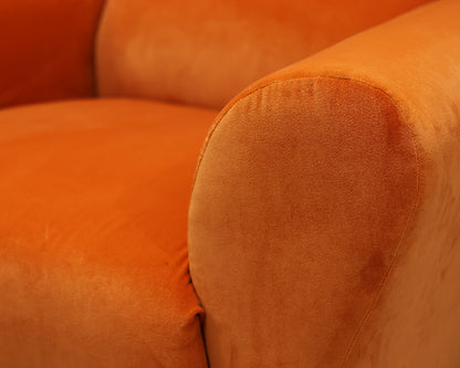 Carmenes Orange Accent Chair