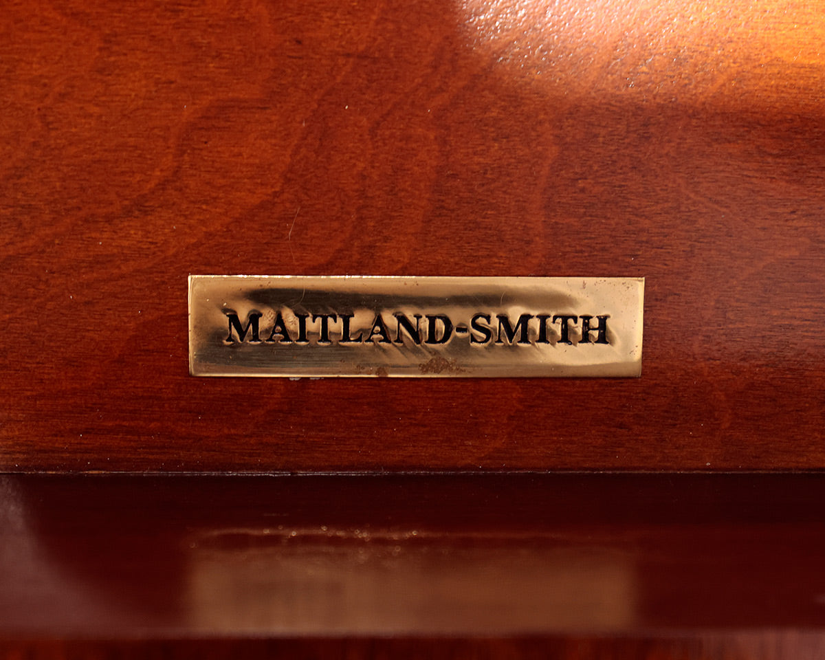 Maitland Smith Marquetry Inlaid Game Table