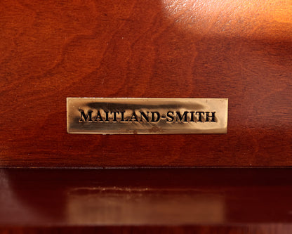 Maitland Smith Marquetry Inlaid Game Table